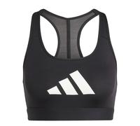 Reggiseno sportivo adidas Powerreact Big Logo Graphic Noir M