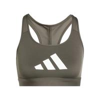 Adidas Powerreact Big Logo Graphic Sports Bra Nero XS Donna