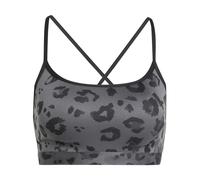 Powerreact Essentials Reggiseno Light Support Stampa Grey Five / Black XS (C-D)
