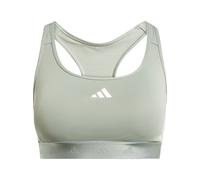Reggiseno sportivo adidas Powerreact Medium Support Hyperglam Vert XS