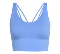 Reggiseno sportivo adidas Studio All Me Light 3 Stripes Bleu L