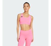 Reggiseno sportivo adizero Essentials Run Medium-Support Lucid Pink M (A-B)