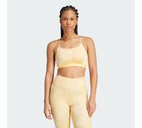 Reggiseno adidas Aeroreact Training Essentials Light Support Tie-Dye arancio - XS-AB