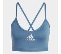 Reggiseno sportivo AeroReact Training Light-Support Craft Blue / White XL (D-DD)