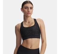 Under Armour HeatGear® Crossback Printed W - reggiseno sportivo medio sostegno - donna L Black woman Ua Heatgear