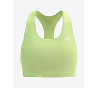 Reggiseno sportivo Compressport FeelFree Seamless verde lime - L