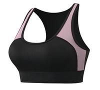 Reggiseno sportivo da donna con supporto forte, reggiseno push-up da donna, di grandi dimensioni, comodo, traspirante, elegante e classico, morbido, imbottito, base per yoga, fitness, jogging