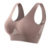 Reggiseno Sportivo da Donna Reggiseno Comodo Senza Cuciture Top Imbottito da Donna Spalline Regolabili Reggiseno Canotta Sport Senza Fili Top Corto per Yoga Fitness Esercizio Offerte Lampo del Giorno