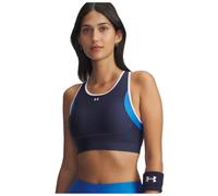 Under Armour Crossback Mid Open Back Sports Bra Blu M Donna