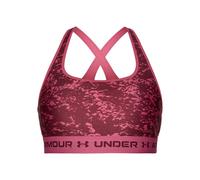 Under Armour HeatGear® Crossback Printed W - reggiseno sportivo medio sostegno - donna S Black woman Ua Heatgear