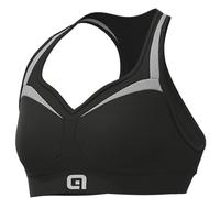 Reggiseno sportivo donna nero/grigio XS-S