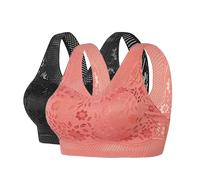 Reggiseno Sportivo Donna, Reggiseno Push up Imbottito, Bralette Donna Cotone, Top a Fascia, Reggiseni Sportivi, Lovable Reggiseni con Ferretto, Sports Bra, regiseno, regiseno, Brassiere Cotone, Bra