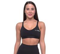 Reggiseno sportivo donna String Essence Black con spalline regolabili