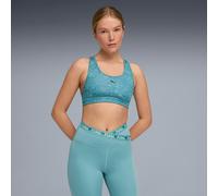 Reggiseno sportivo elastico 4KEEPS Blu S Fantasia
