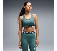 Puma 4keeps Medium Impact Sports Bra Verde M Donna
