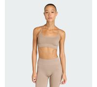 Reggiseno Sportivo Essentials Maglia Supporto Leggero Imbottito Chalky Brown XL