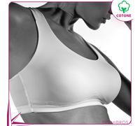 Reggiseno sportivo Gios Jump coppa B cotone elasticizzato