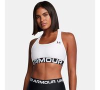Reggiseno sportivo HeatGear® Armour Mid Branded da donna Bianco / Nero L