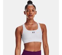 Reggiseno sportivo HeatGear® Mid Padless da donna Bianco / Bianco / Nero XL