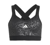 Reggiseno sportivo per bambina adidas All Sports Animal Print Marshmallow Print Noir 11/12 anni