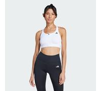 Reggiseno sportivo Powerreact Training Medium-Support Zip White / Black / Onix L (A-B)