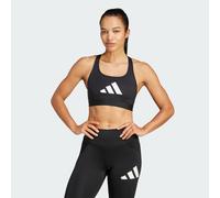 Adidas Powerreact Big Logo Graphic Sports Bra Nero XS Donna
