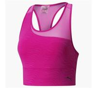 Reggiseno Sportivo Puma Mid Impact Flawless Fucsia