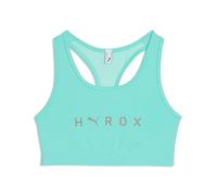 PUMA Reggiseno Sportivo x HYROX da Donna L, Intense Mint Green