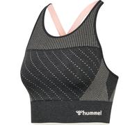 Reggiseno sportivo sportivo senza cuciture Hummel MT Hana Noir XS
