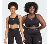 adidas Powerreact Training Medum Support Techfit Bra - Reggiseno da Allenamento a Sostegno Medio da Donna, Nero,