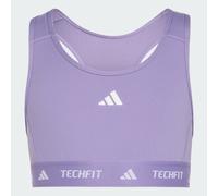 Reggiseno per ragazze Adidas Techfit Primelift React - magic lilac/white - Viola (152 cm)