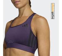 REGGISENO SPORTIVO TOP ADIDAS POWERREACT ESSENTIALS 3-STRIPES KB7363 col. viola
