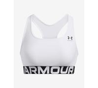 Under Armour - Women's HG Authentics Mid Branded - Reggiseno sportivo S bianco