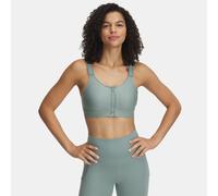 Reggiseno sportivo Under Armour Infinity 2.0 High Zip da donna Silica Verde / Silica Verde L D-DD