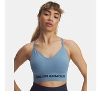 Reggiseno sportivo Under Armour Vanish Seamless Low da donna Blu Smoke / Washed Blu Marino M