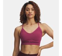 Reggiseno sportivo Under Armour Vanish Seamless Low da donna Fuchsia Dusk / Marrone scuro L