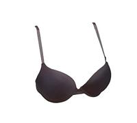 Reggiseno Super Push Up Imbottito +2 Taglie Love and Bra Modello Incredibile (3, Nero)