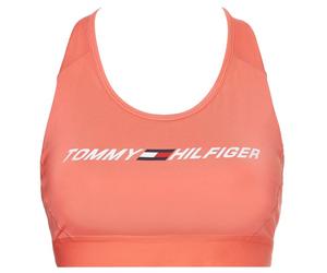 Reggiseno Tommy Hilfiger Mid Intensity Graphic Racer Bra - crystal coral - Rosa (S)