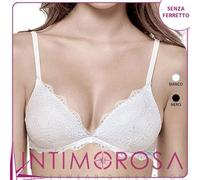 Infiore Reggiseno Donna Triangolo Imbottito Darling 3003 (4 IT 95 F 80 EU 36 UK, Nero)