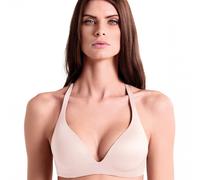Reggiseno Triangolo senza ferretto in microfibra effetto seta Lormar Shine 01430