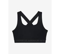 Reggiseno fitness Under Armour Crossback Mid nero/nero/grigio (XL)