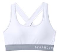 Reggiseno Under Armour Mid Crossback - white - Bianco (XS)