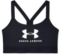 Reggiseno Under Armour Mid Sportstyle Graphic Sports Bra - Nero (XS)
