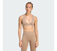 Reggiseno Workout Essentials Knit Light Support Chalky Brown S