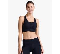 Reggiseno zip con supporto medio per donna 2XU Motion Nero