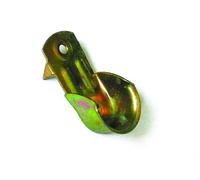 REGGITUBO PER ARMADI LATERALE in ferro ottonato Ø mm. 18