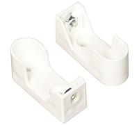 Reggitubo Tondo Plastica D18 Bianco 20PZ