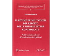 Regime di imputazione del reddito delle imprese estere controllate