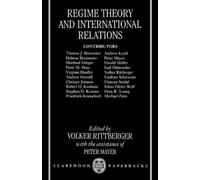 Regime Theory and International Relations (Tascabile)