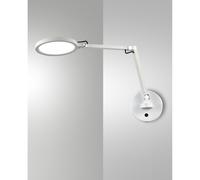 REGINA APPLIQUE BIANCO A LED CCT 3000K - 4000K - 5000K - 6000K- 9W - 1135 lm ORIENTABILE E TOUCH DIMMER